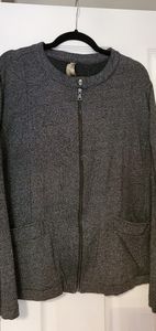 Zip Up Cardigan with Pockets